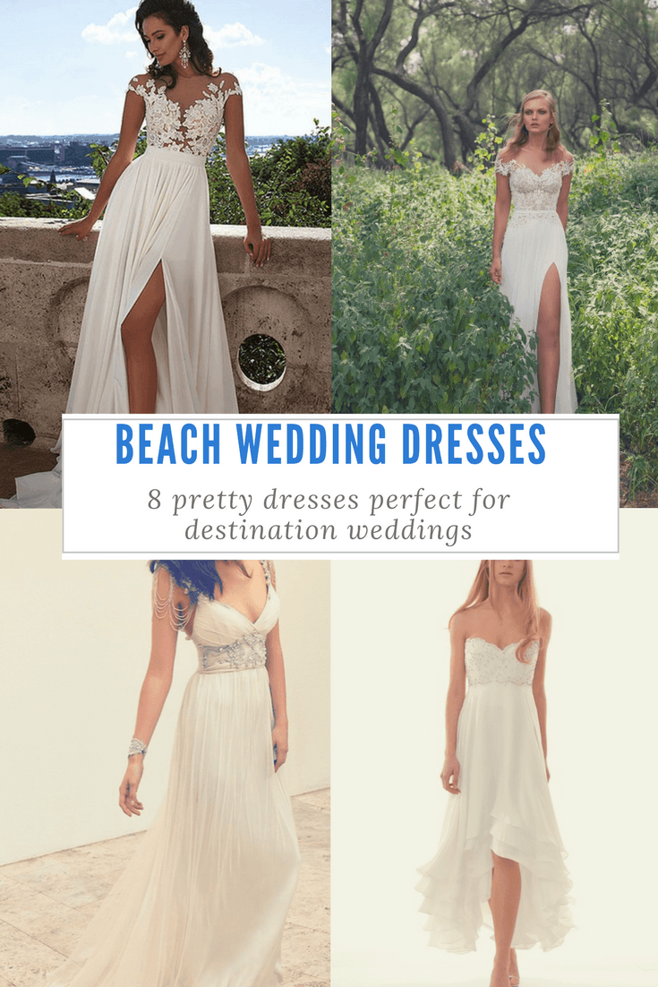 Beach wedding dresses - Petite Anse Hotel