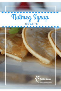 make nutmeg syrup recipe