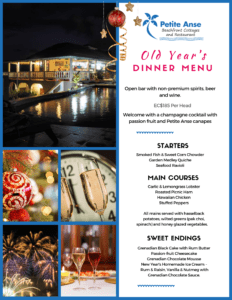 old years night dinner grenada 2021