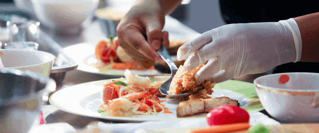 Caribbean cooking class in Grenada with guest cooking.