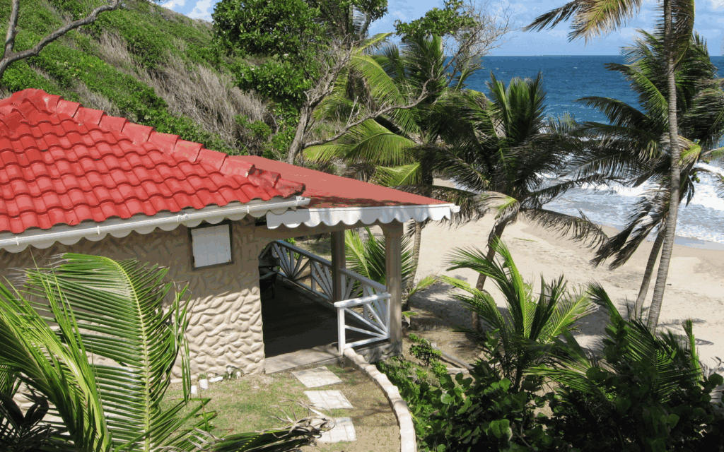 Petite Anse Hotel in north Grenada has cottages overlooking the sea.